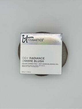 It Cosmetics CC + Radiance Ombre Blush Coral Flush, 0.38 oz NEW IN BOX